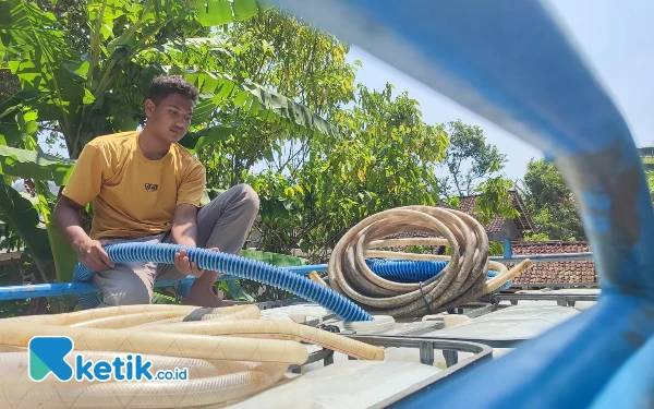 Thumbnail Berita - Musim Kemarau, Sopir Truk di Pacitan Kantongi Omzet Puluhan Juta