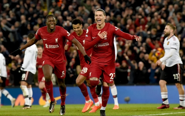 Hancur Lebur! MU Takluk 0-7 atas Liverpool di Anfield