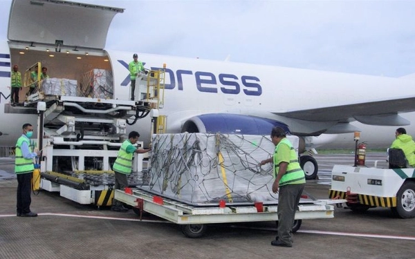 Thumbnail Berita - Logistik WSBK Mandalika Tiba di Lombok Lengkap, Total 104,6 Ton