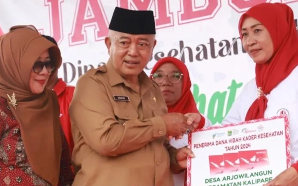 Thumbnail Berita - Peduli Kader Kesehatan, Bupati Malang Kucurkan Dana Hibah Insentif