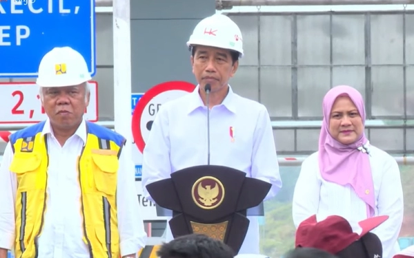 SAH Tol Bengkulu-Taba Penanjung Diresmikan Presiden Jokowi